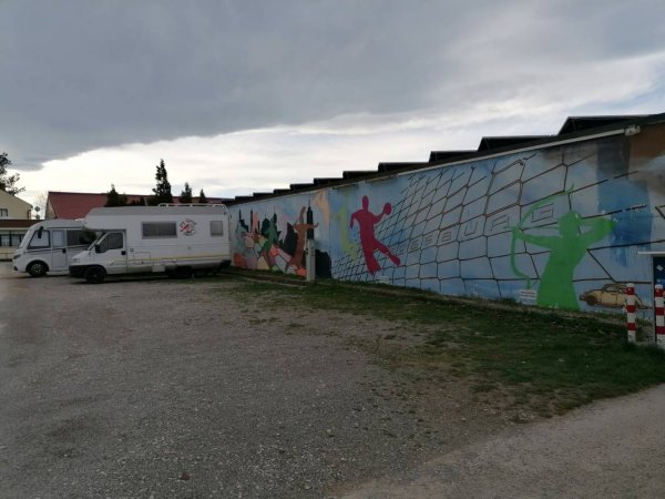 Stellplatz bei der TSG Augsburg