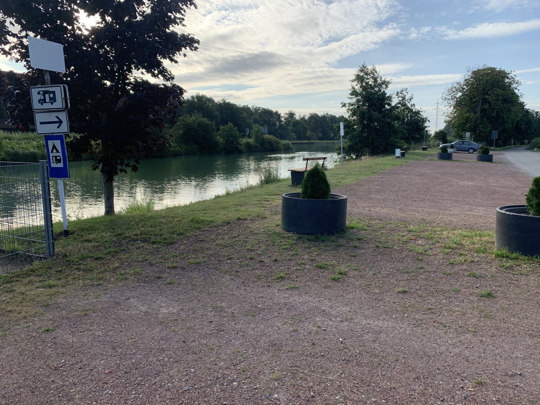 Stellplatz am Gasthaus Peters Lüdinghausen — Bobilplass in Lüdinghausen