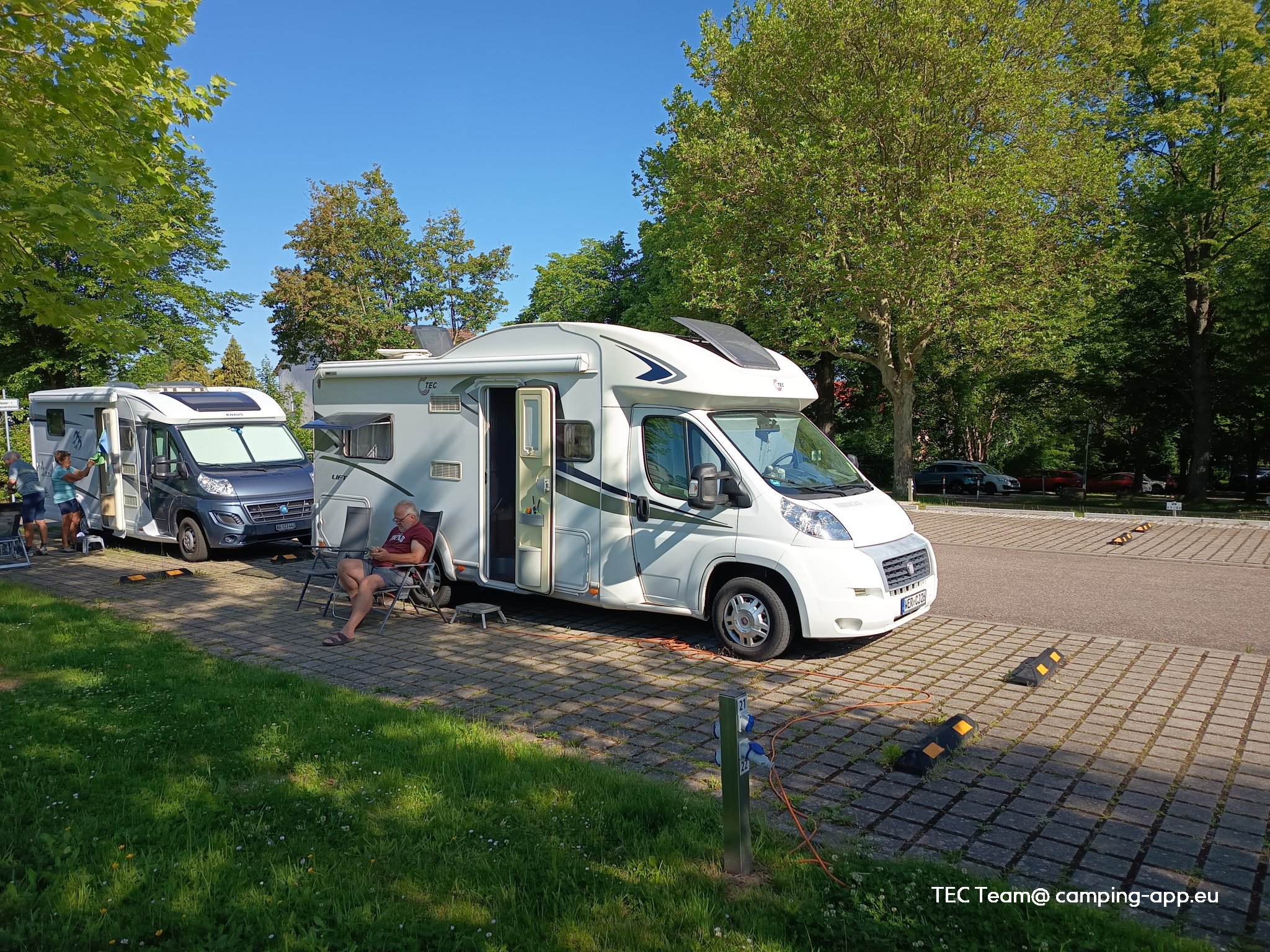 Wohnmobilstellplatz Salinenpark — Bobilplass in Bad Rappenau