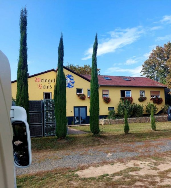 Übernachtungsparkplatz Weingut Benß Bockenheim — Fotografie 3