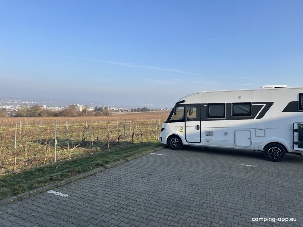 Stellpaltz am Weingut Desoi