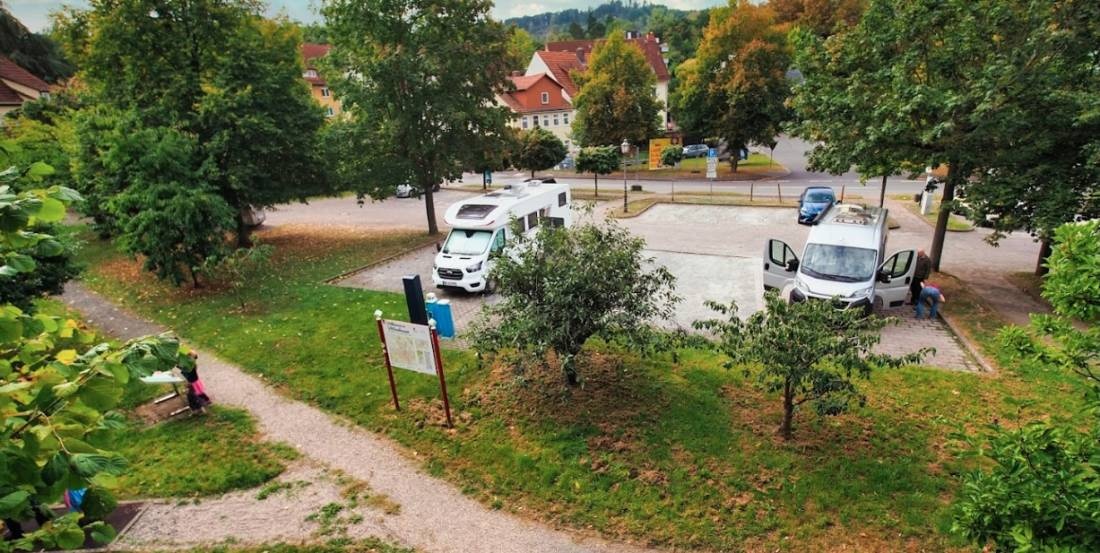 Stellplatz Witzenhausen — Aire camping car in Witzenhausen-Bischhausen