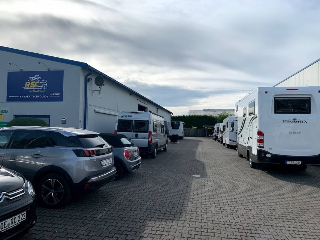 Stellplatz am Reisemobil Servicecenter Dülmen — Area di sosta in Dülmen