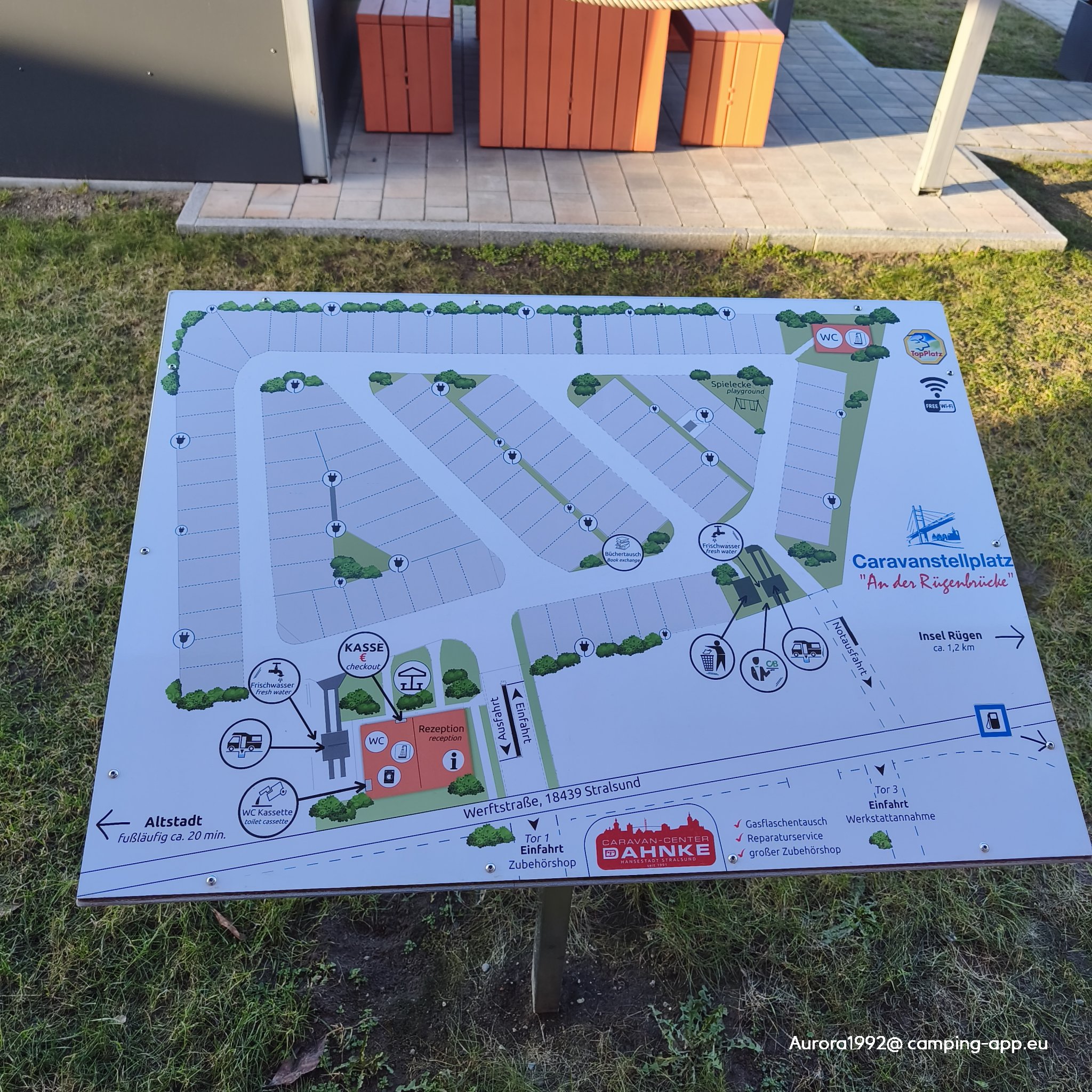 Caravanstellplatz An der Rügenbrücke — Foto 4