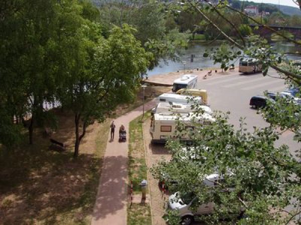 Stellplatz an der Lohrer Mainlände Lohr am Main — Photo 2