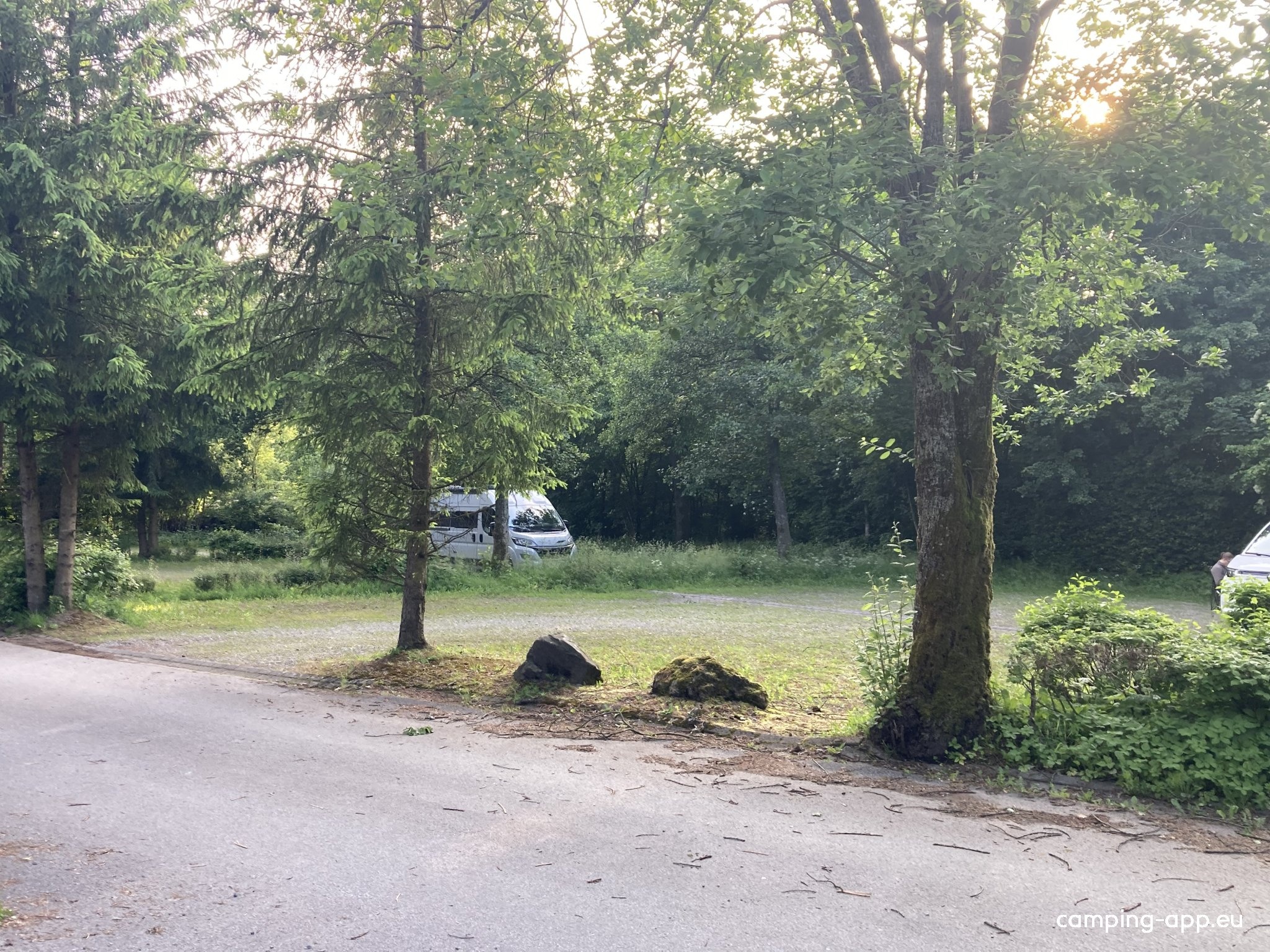 Übernachtungsparkplatz Remscheid-Dörperhöhe — Стоянка з ночівлею in Remscheid