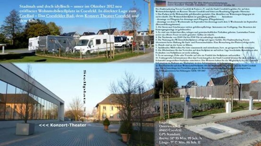 Stellplatz Coesfeld — Campervan Site in Coesfeld