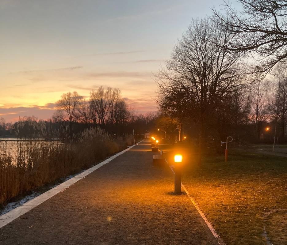 Stellplatz Schwarzachtalseen — Місце для кемперів in Ertingen