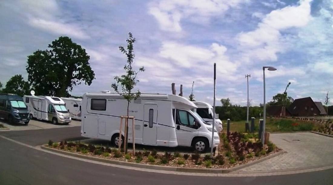 Stellplatz am Nationalpark Müritz — Campervan Site in Kargow-Federow