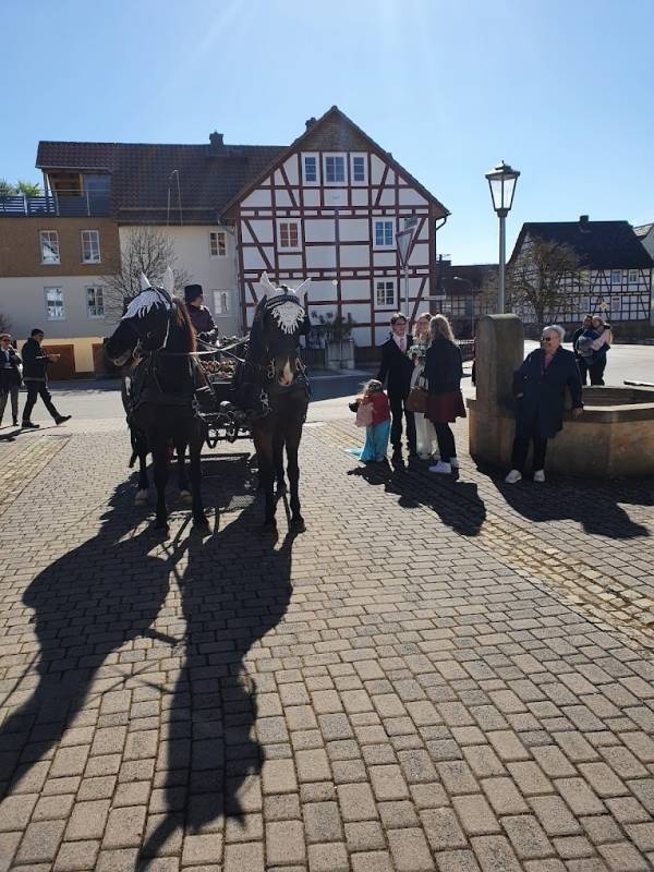 Übernachtungsparkplatz Ottrau — Area Autocaravanas in Ottrau