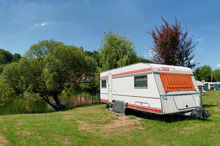 Campingplatz Mainland — Area da campeggio in Marktheidenfeld Zimmern