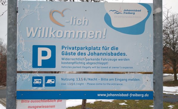 Stellplatz am Johannisbad Freiberg — Photo 2