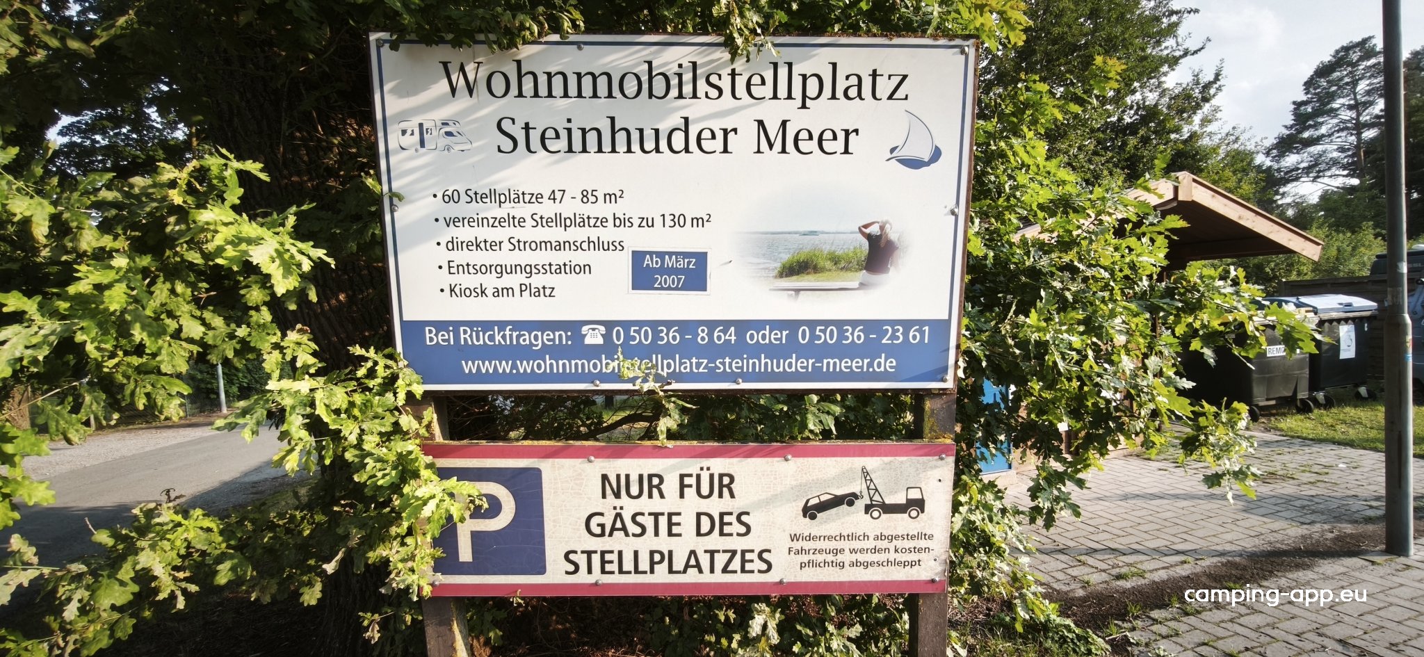 Wohnmobilstellplatz Steinhuder Meer — Foto 4