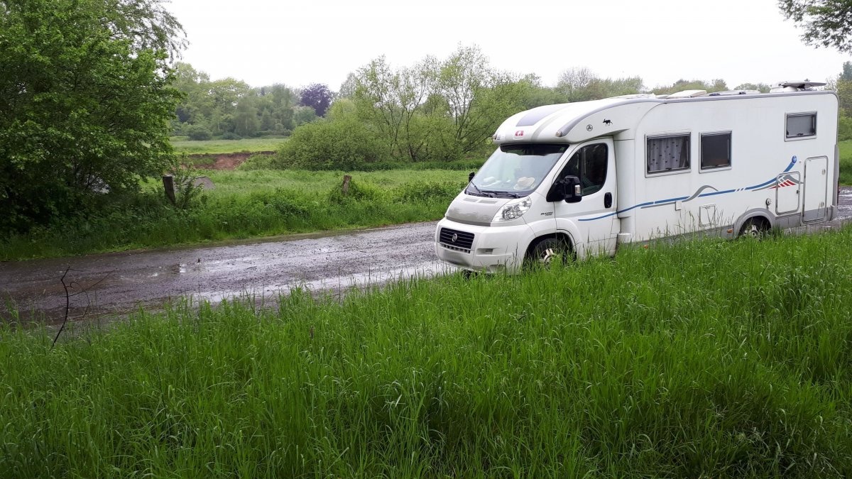 Übernachtungsparkplatz Neustadt am Rübenberge — Aire camping car in Neustadt am Rübenberge
