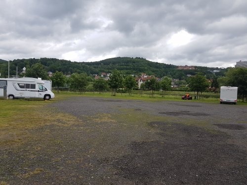 Stellplatz Am Wittich Rotenburg a.d. Fulda — Area di sosta in Rotenburg a.d. Fulda