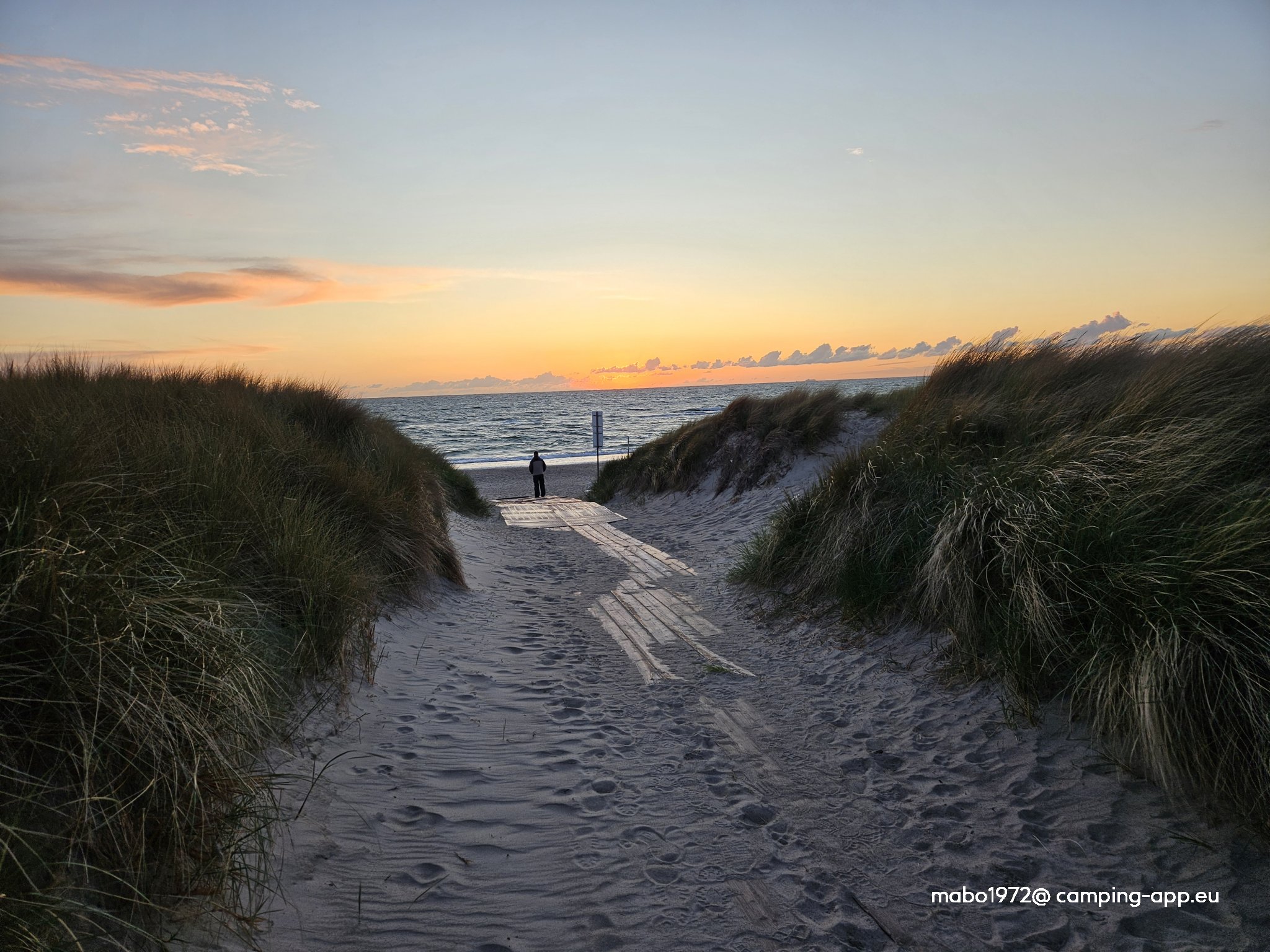 Campingplatz an den Stranddünen Ennen — Fotoğraf 2