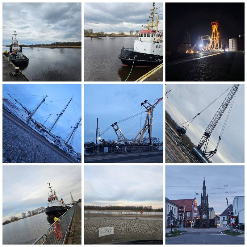 Stellplatz am Hafen Elsfleth — Ställplats in Elsfleth