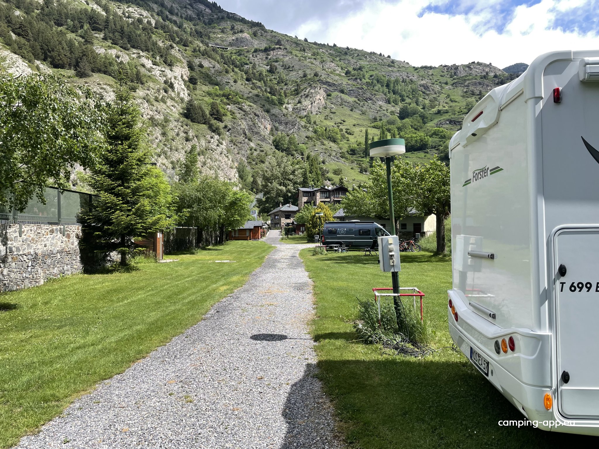 Camping - Bungalows Janramon — Area da campeggio in Canillo / Canillo