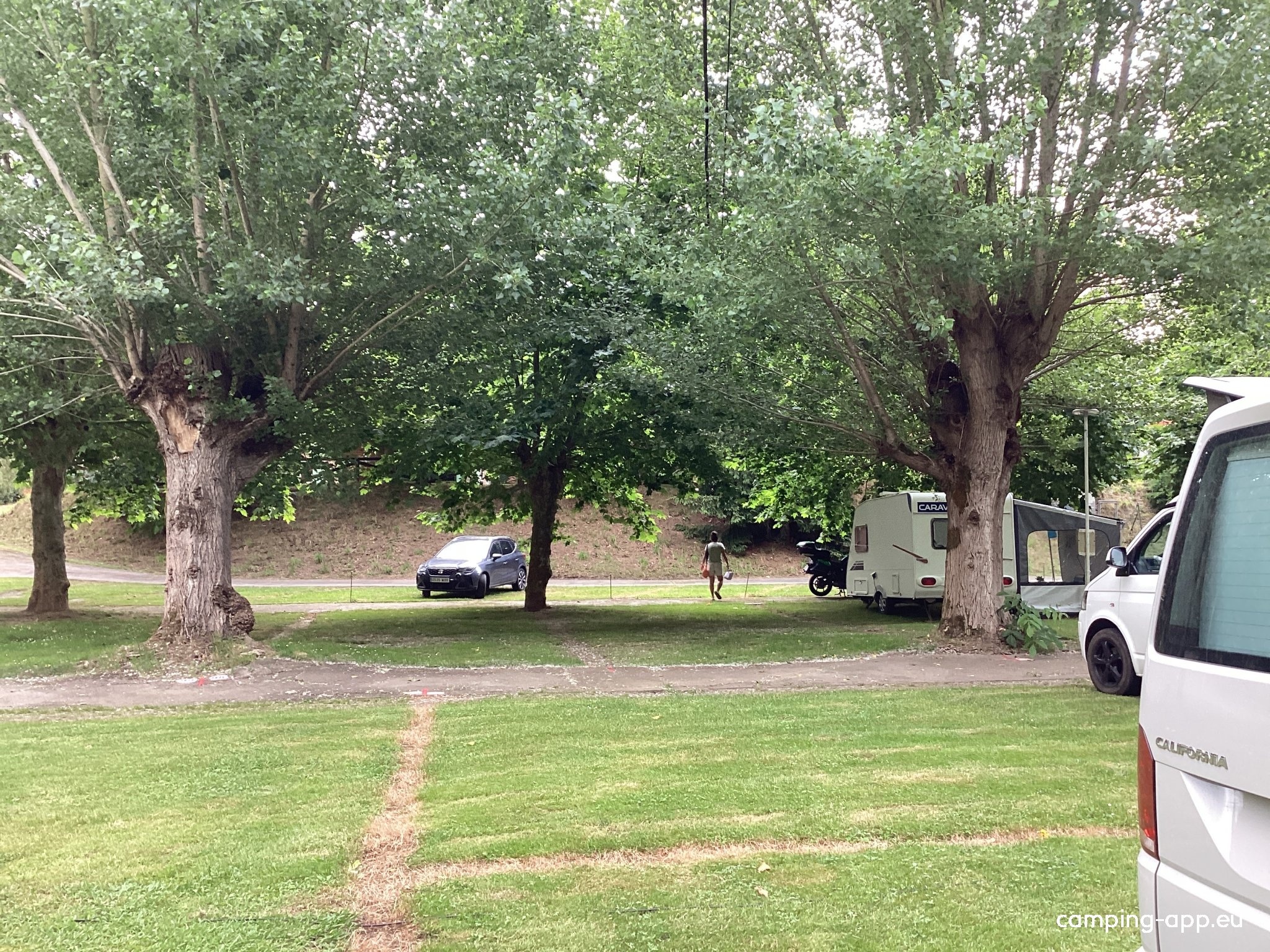 Camping Covadonga in Cangas de Onis — Area da campeggio in Cangas de Onís / Principado de Asturias