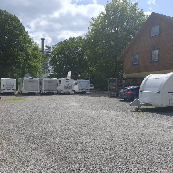 Stellplatz bei Lewandowsky Reisemobile Bramsche