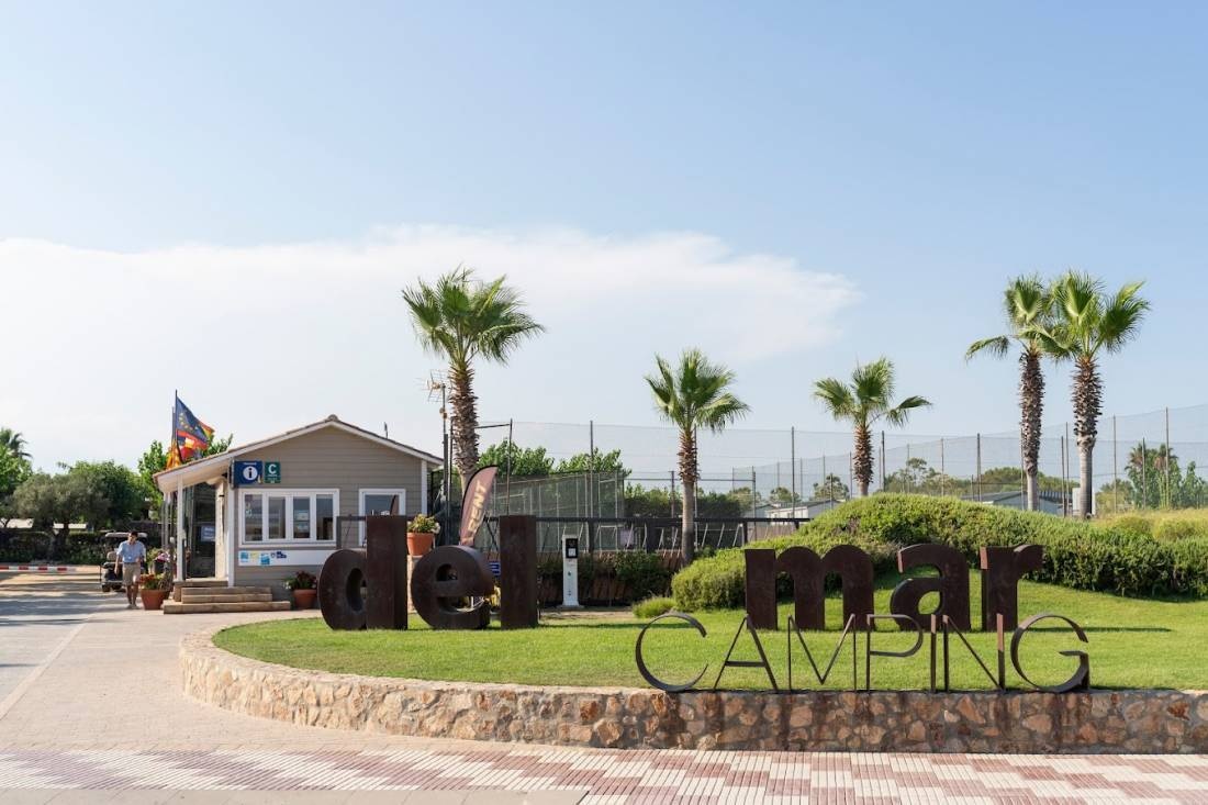 Camping del Mar — Area da campeggio in Malgrat de Mar / Cataluña
