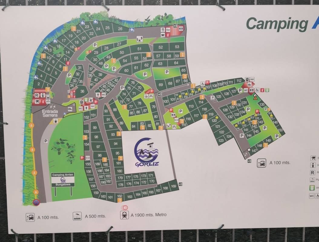 Camping Arrien Gorliz — Kemp in Górliz / País Vasco