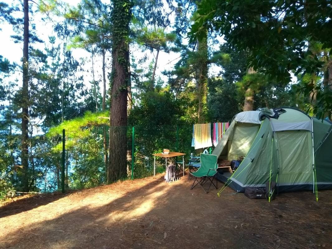 Camping Endai — Area da campeggio in Likona / País Vasco