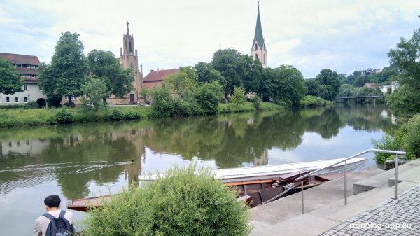 Stellplatz am Neckarufer Rottenburg — Fotografie 4