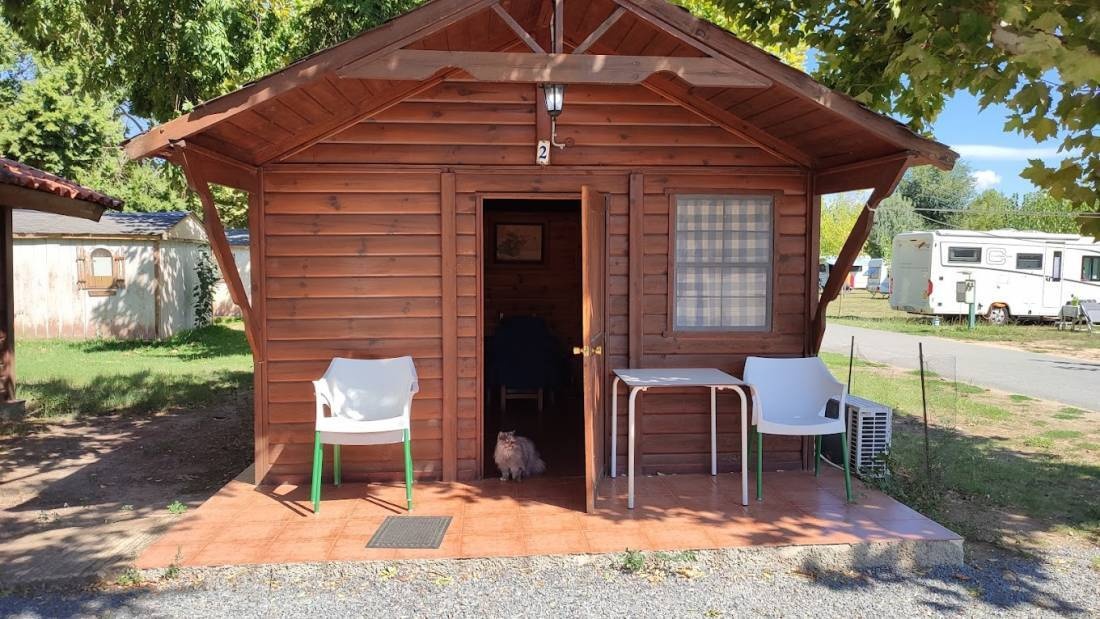 Camping la Chopera — Area da campeggio in Plasencia / Extremadura