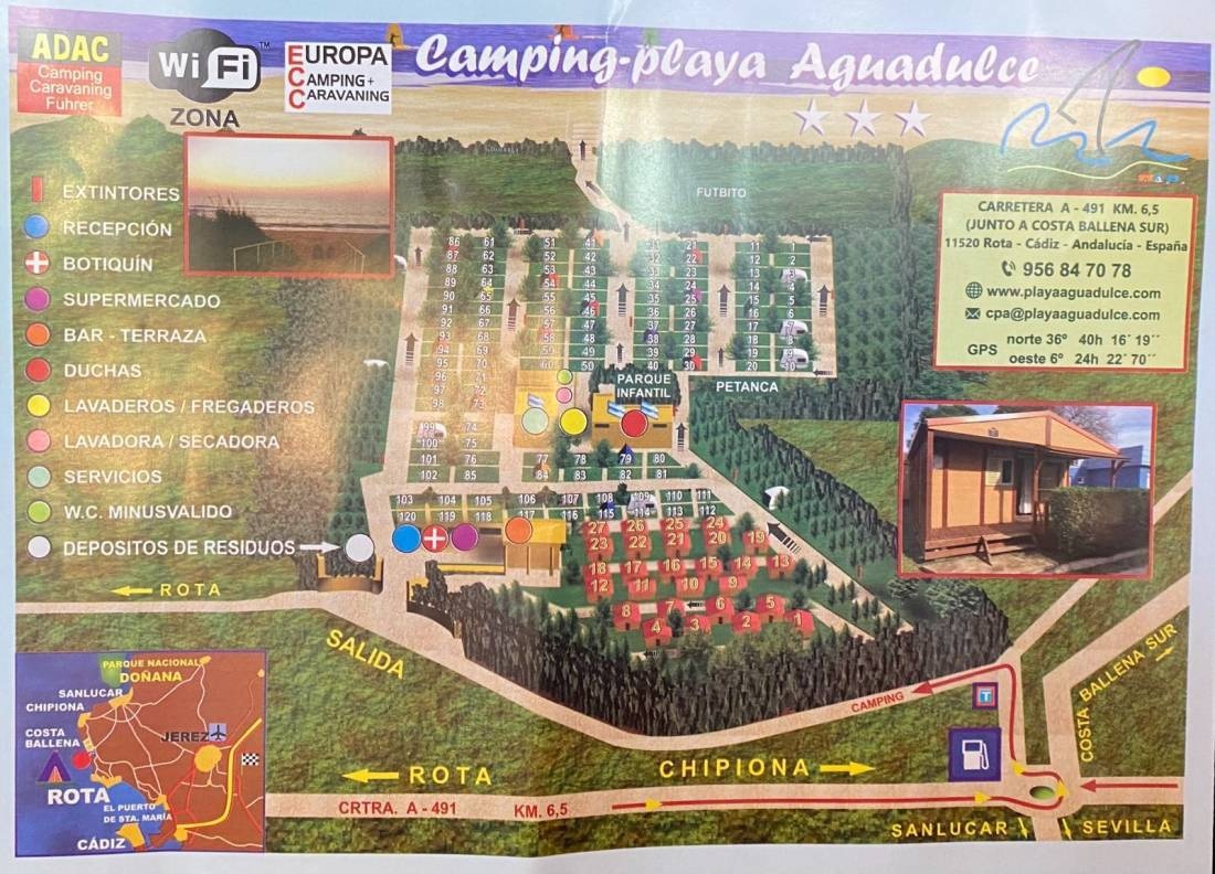 Camping Playa Aguadulce — Campingplats in Rota / Andalucía