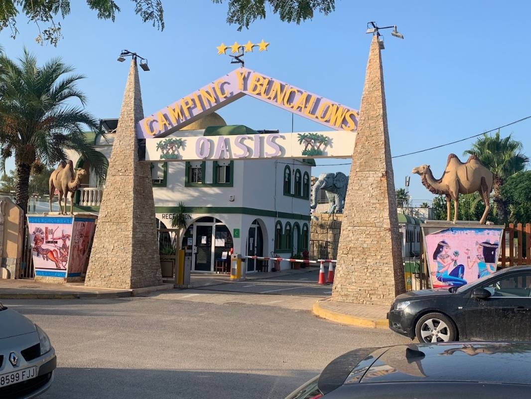 camping y bungalow Oasis — Campingplatz in Orpesa / Comunidad Valenciana