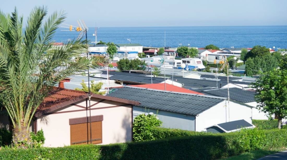 Camping Faro De Higuer — Area da campeggio in Hondarribia