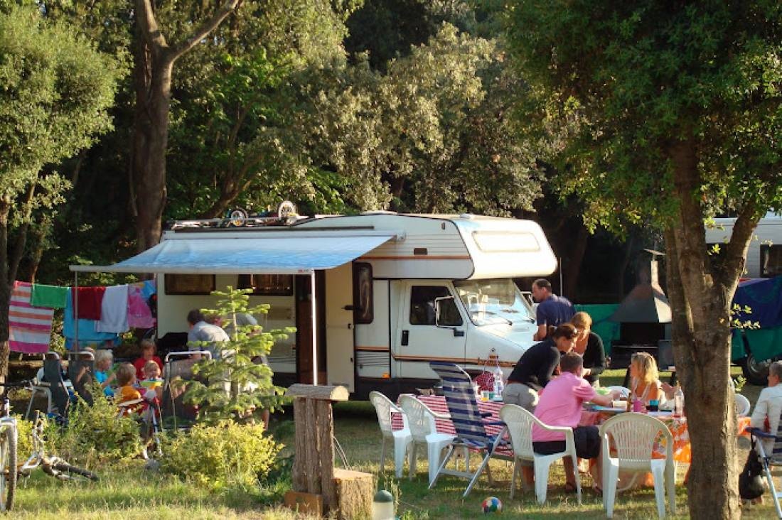 Camping Begur — Area da campeggio in Begur / Cataluña