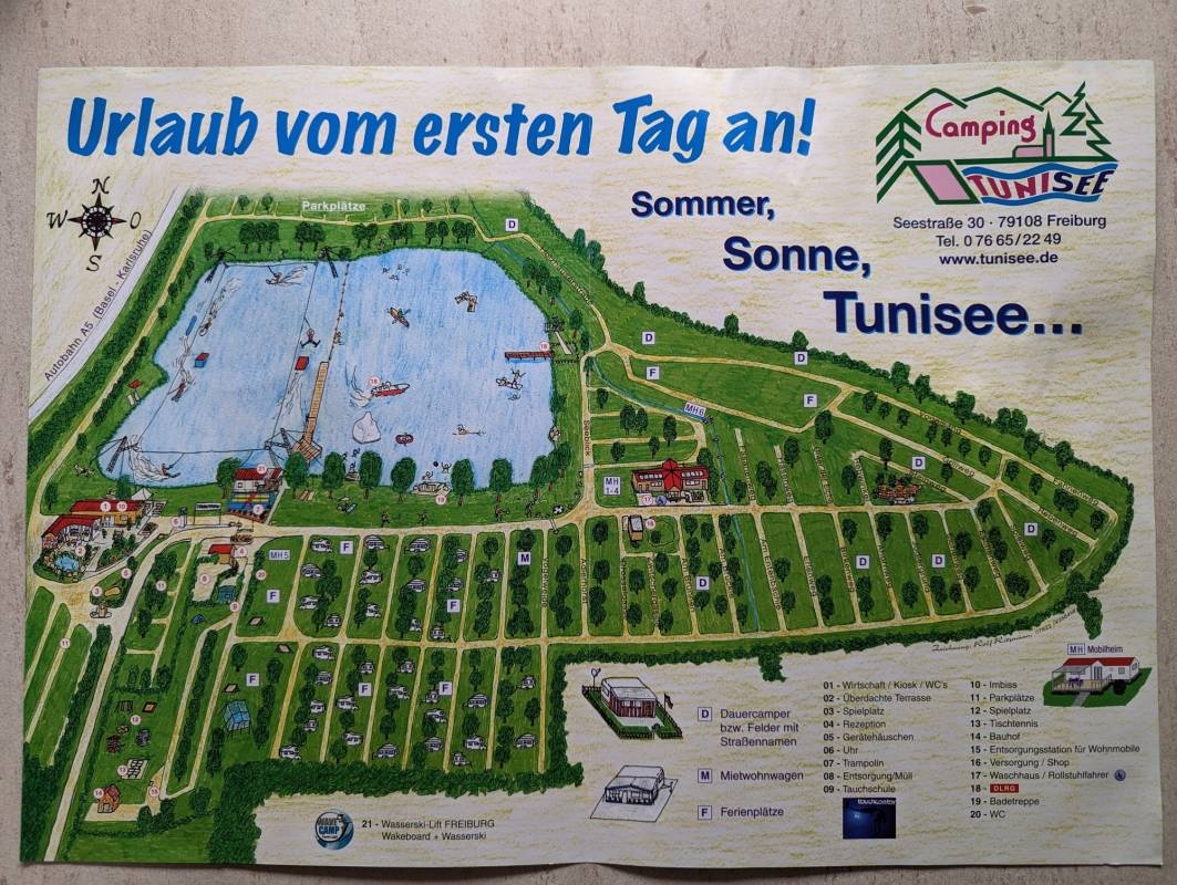 Camping Tunisee — Sítio de acampamento in Freiburg-Hochdorf