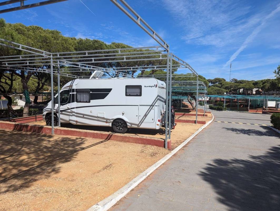 Camping Playa La Bota — Area da campeggio in Punta Umbría / Andalucía