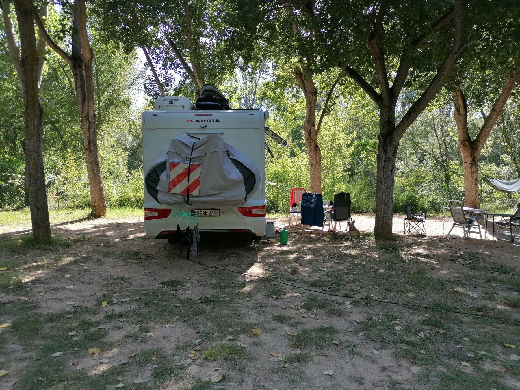 Camping Rio Vero — Camping in Alquézar / Aragón