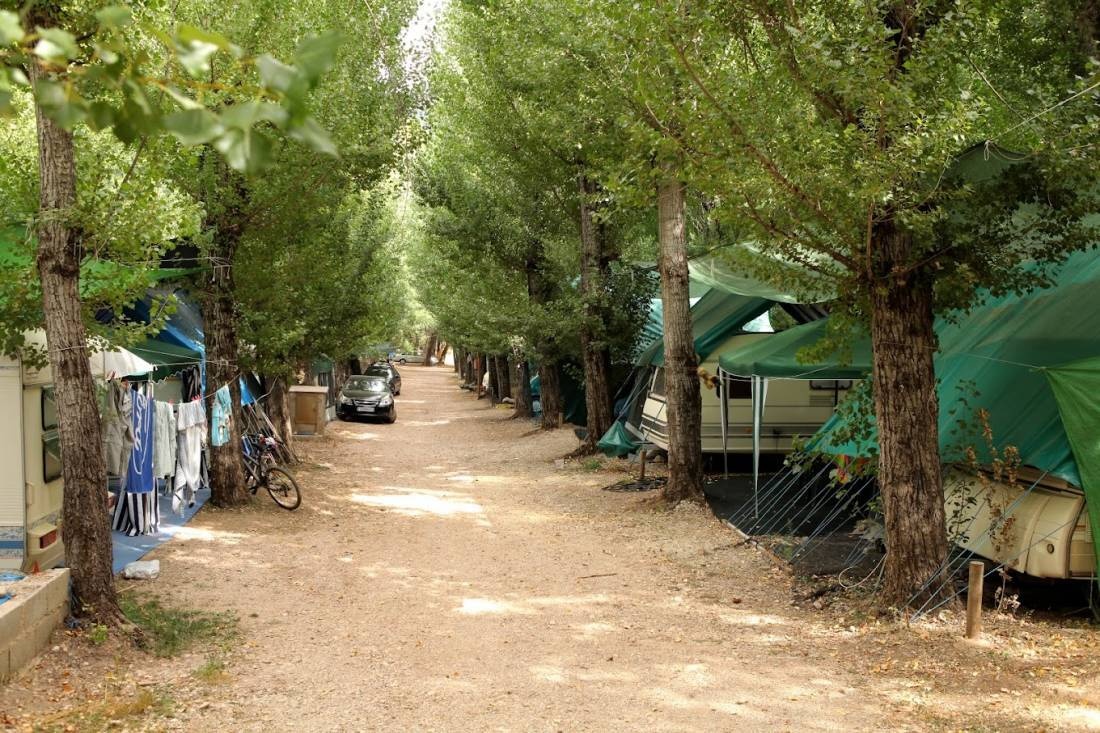 Camping Chopera — Kamp yeri in Cazorla / Andalucía