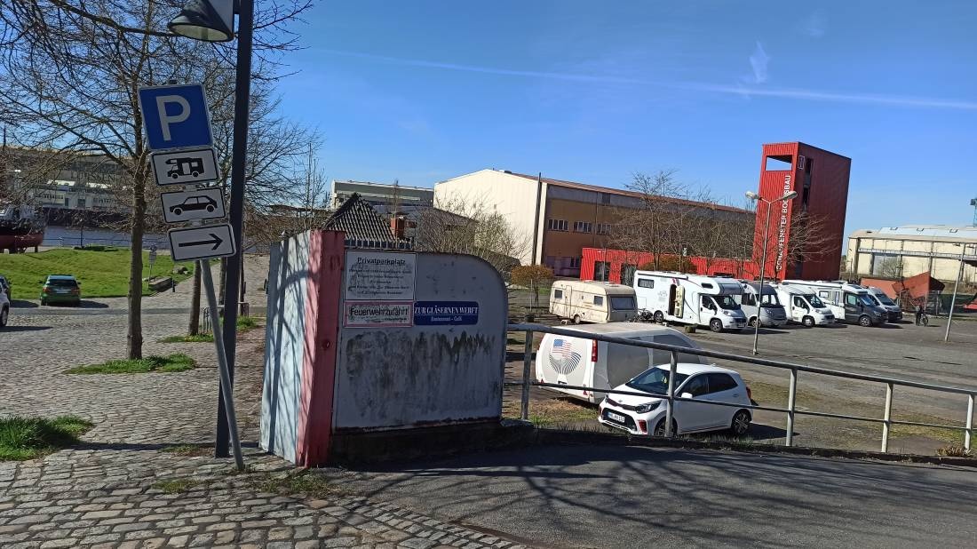 Stellplatz Maritime Meile Bremen — Campervan Site in Bremen