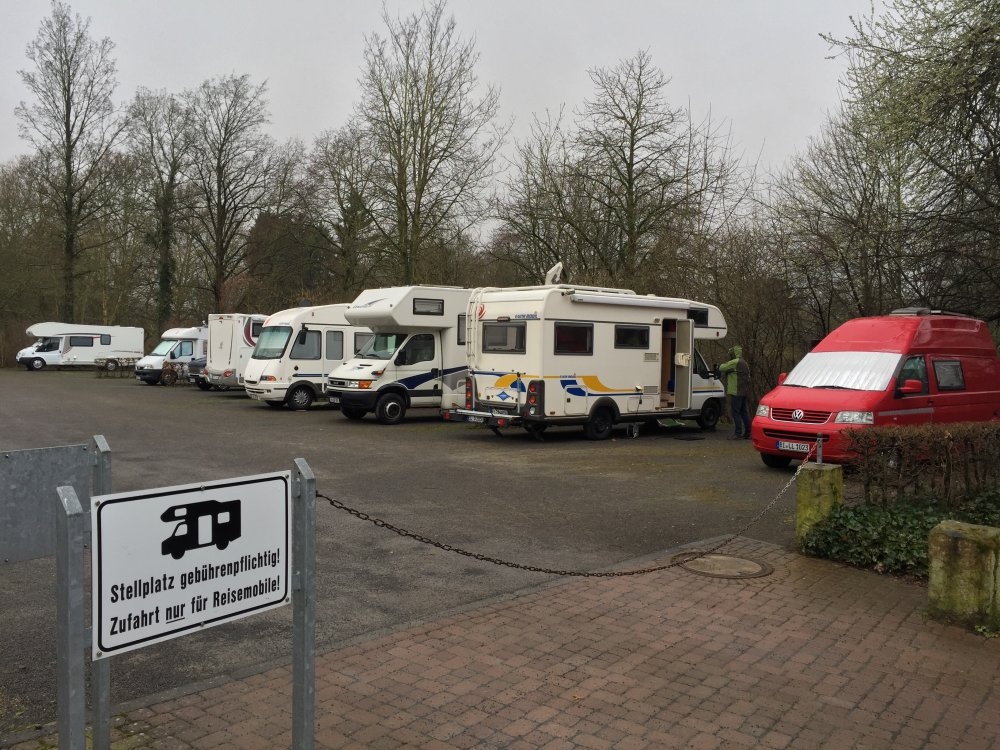 Stellplatz am Schloss Bückeburg — Bobilplass in Bückeburg