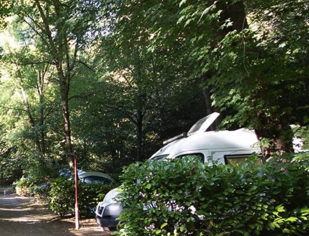 Acampamento O Caurel — Kamp yeri in Folgoso do Courel / Galicia