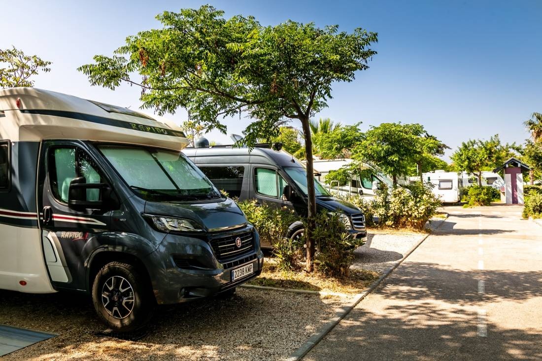 Camping La Bella Vista — Campingplass in Alcorrín / Andalucía