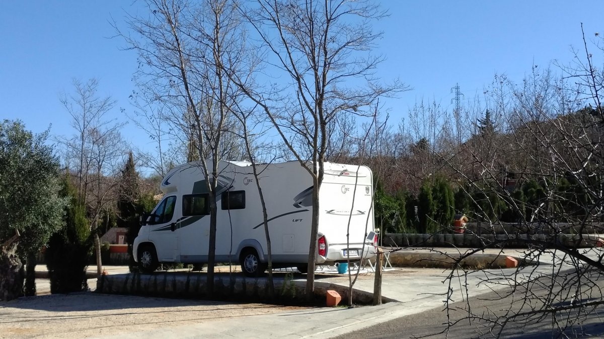 Camping El Sur — Kamp yeri in Ronda / Andalucía