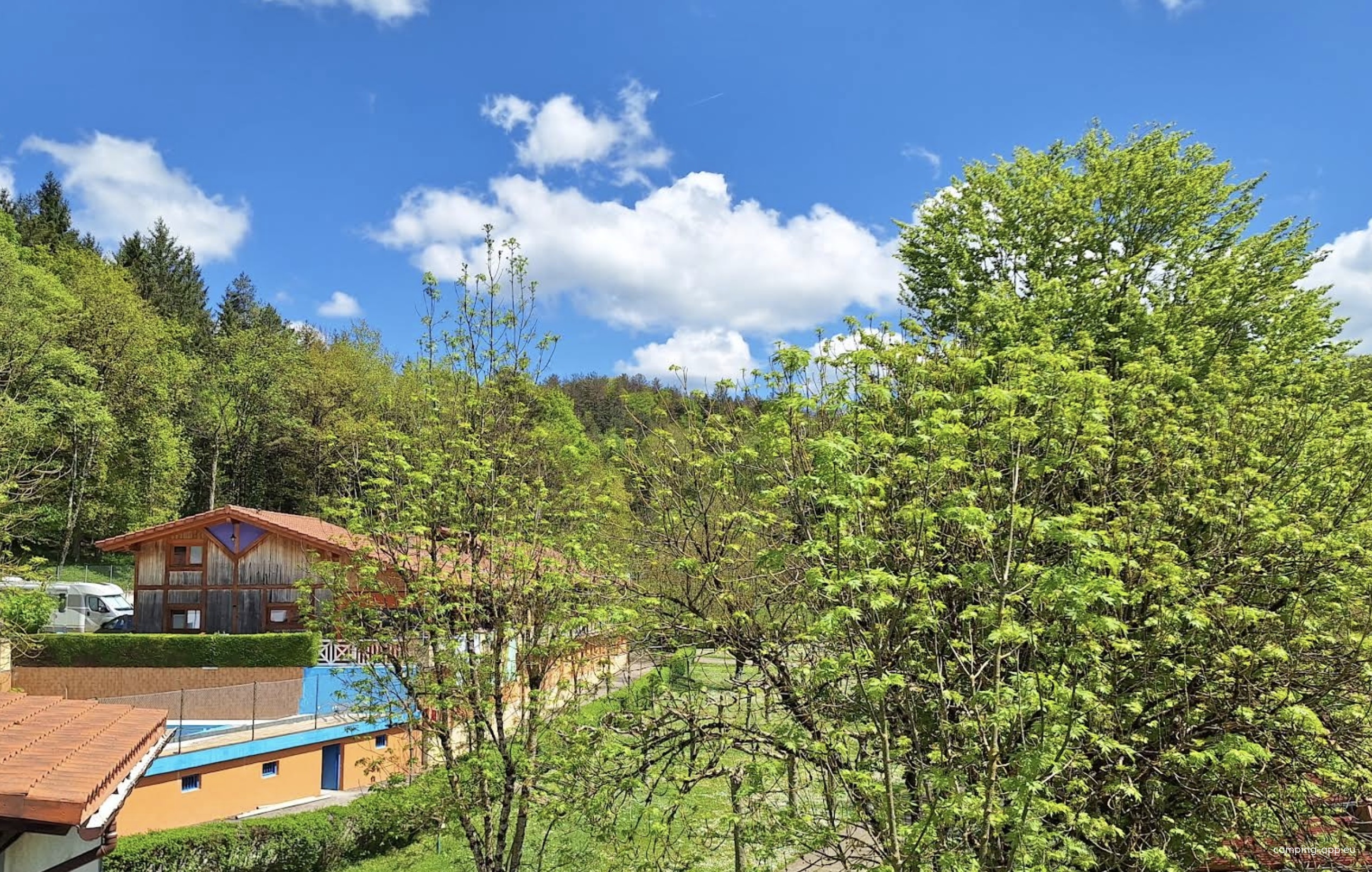 Camping Aralar Kanpina — Area da campeggio in Lekunberri / Navarra