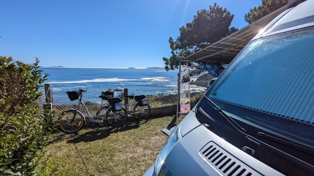 Camping Monte Cabo — Campingplatz in Noalla, Sanxenxo,Pontevedra / Galicia