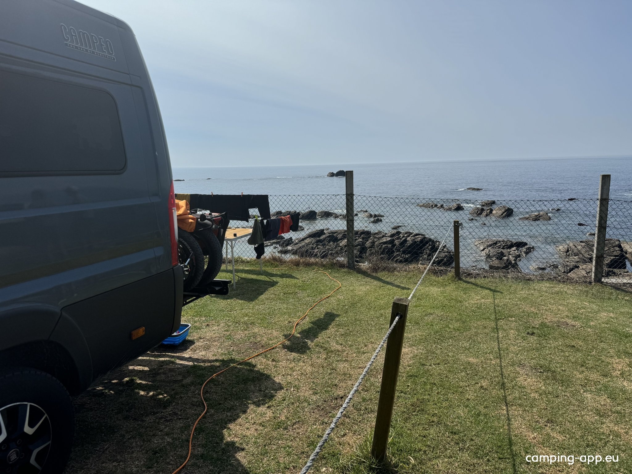 Camping 1ª O Muiño - Bungalow Park — Area da campeggio in Oia / Galicia