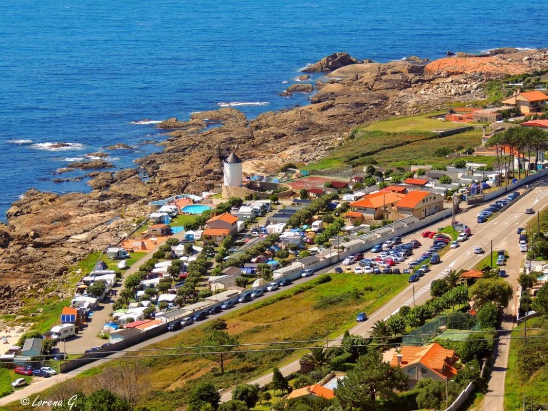 Camping 1ª O Muiño - Bungalow Park — Campingplatz in Oia / Galicia
