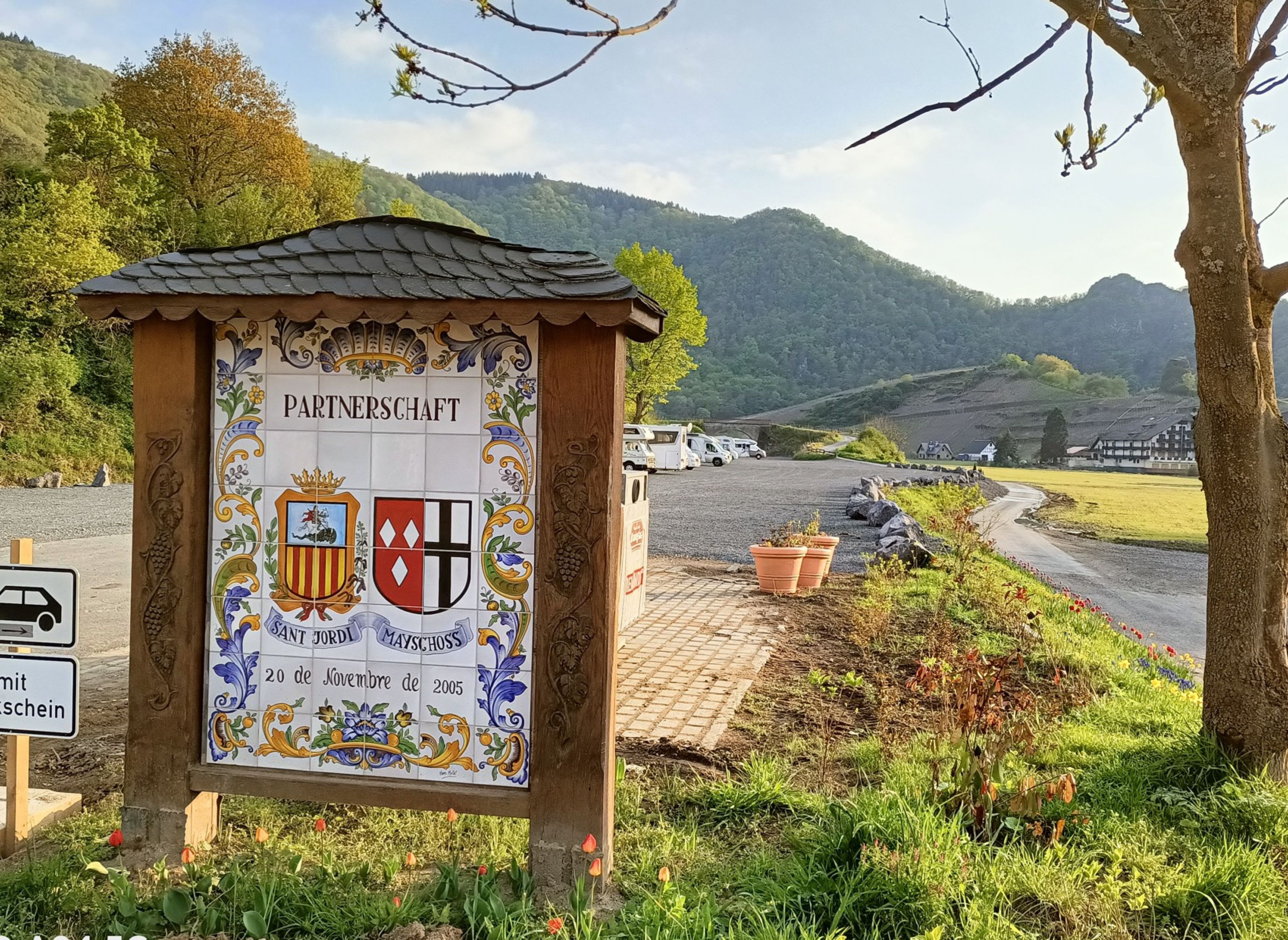 Stellplatz Mayschoß — Camperplaats in Mayschoß