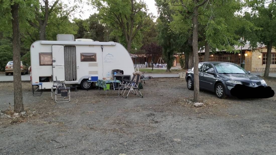 Camping Hoces del Duratón — Місце для кемпінгу in Cantalejo