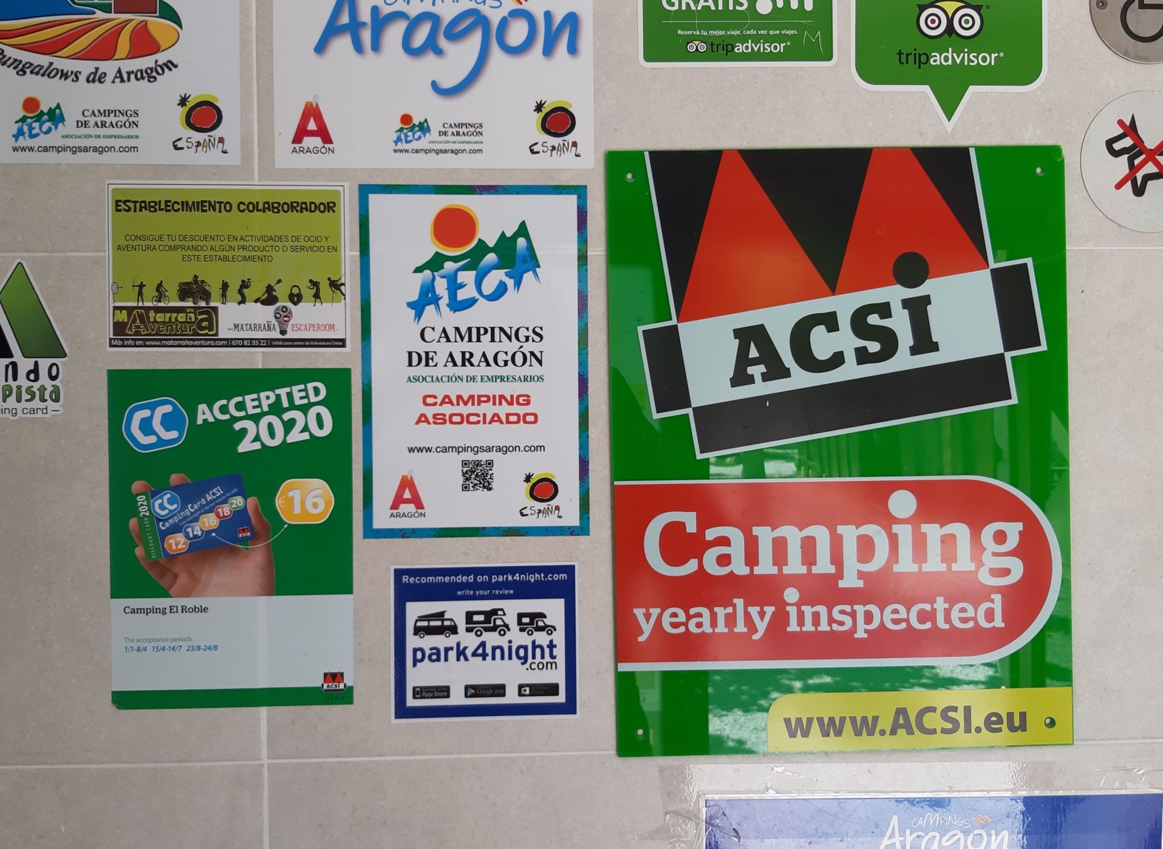 Camping El Roble — Campingplatz in Valderrobres / Aragón