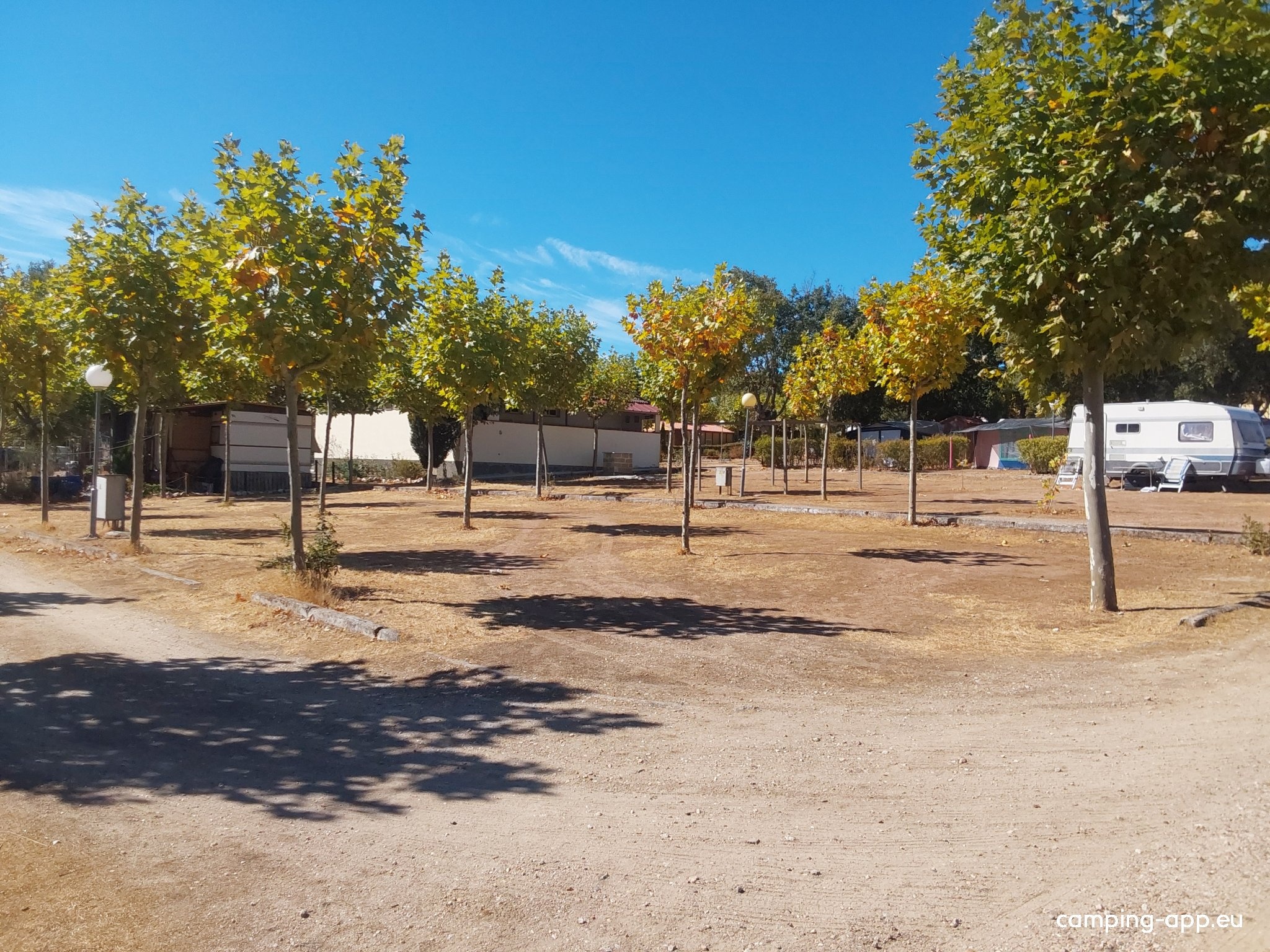 Camping los Arribes — Area da campeggio in Cibanal / Castilla y León